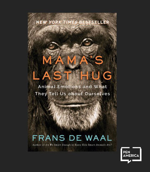  Frans de Waal wins PEN/E.O. Wilson Literary Science Writing Award